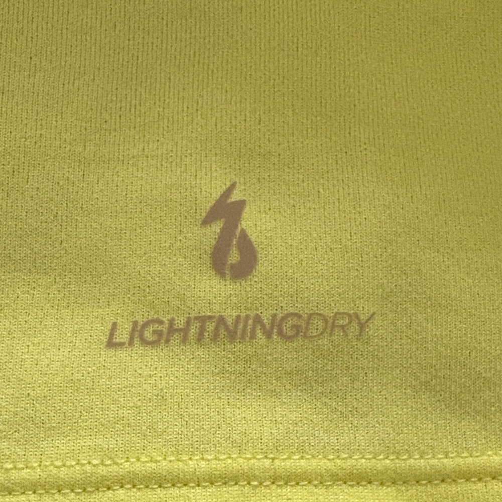 New Balance Women's Bright Yellow Long Sleeve Tee - Picture 5 of 5